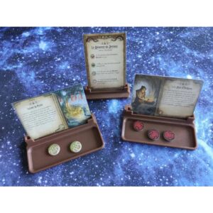 Kit com 3 suportes de cartas para Arkham Horror
