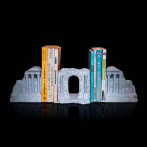 Aparador de livros de esculturas decorativas - conjunto com 3 peças de bookend