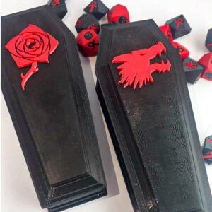 Porta-dados para Vampire The Mascarede por clã (não acompanha dados)