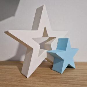 Estrelas decorativas - para decoração criativa, sofisticada e versátil