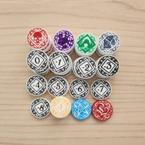 Kit de Tokens de Caos Arkham Horror LCG